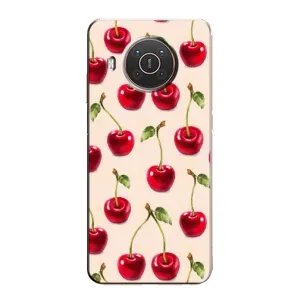 Чехлы с Фруктами для Nokia X20 (VPrint) (Вишня)