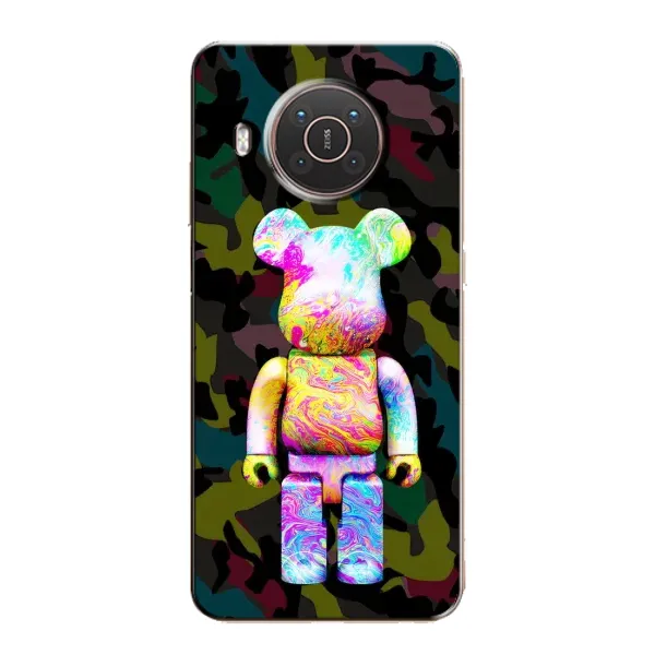 Чехол с принтом «Яркий Bearbrick» для Nokia X20
