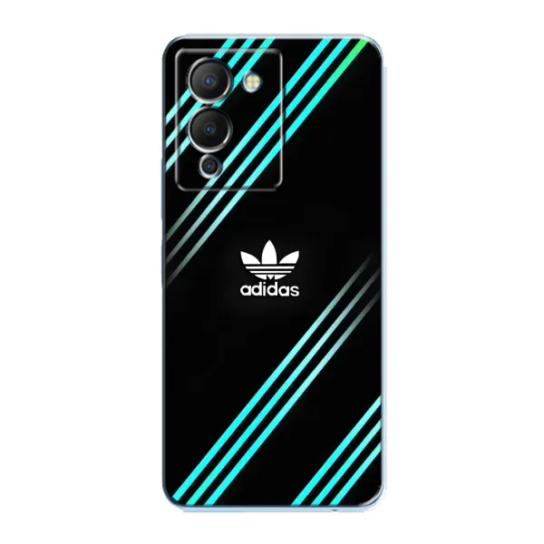 Чохол з принтом «Адідас з полосами» для Infinix Note 12 (G96)