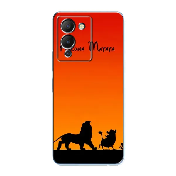 Чехол с принтом «Акуна Матата закат» для Infinix Note 12 (G96)