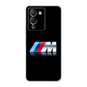 Чехол для Инфиникс Ноут 12 (G96) - с принтом БМВ (AlphaPrint) (AMG)