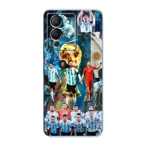 Чехлы Месси для Infinix Note 12 (G96) (AlphaPrint) (Аргентина Месси)