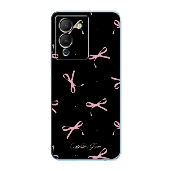 Чехол с принтом «Банты на черном» для Infinix Note 12 (G96) Чехол с принтом «Банты на черном» для Infinix Note 12 (G96)