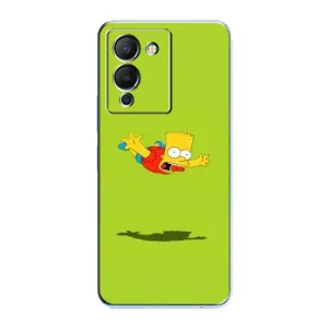 Чехол с Симпсонами для Infinix Note 12 (G96) (VPrint) (Барт Симпсон)