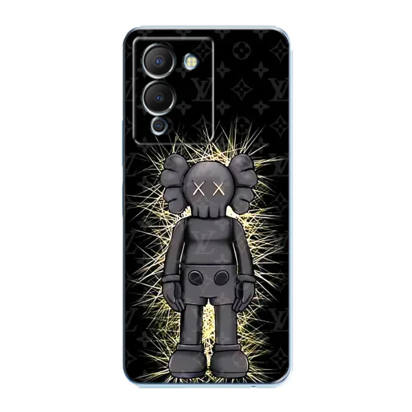 Чехол с принтом «Bearbrick LV» для Infinix Note 12 (G96)