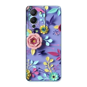 Чехлы с Цветами для Infinix Note 12 (G96) (VPrint) (Цветочный дизайн)