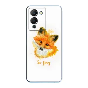 Чехлы с картинкой Лисички для Infinix Note 12 (G96) (VPrint) (Девочка Лиса)
