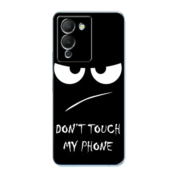 Чехол с принтом «Dont Touch» для Infinix Note 12 (G96)