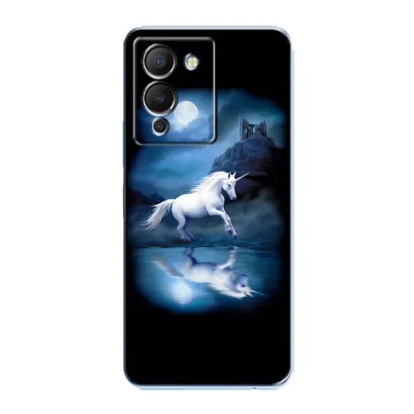 Чехол с принтом «Единорог» для Infinix Note 12 (G96)