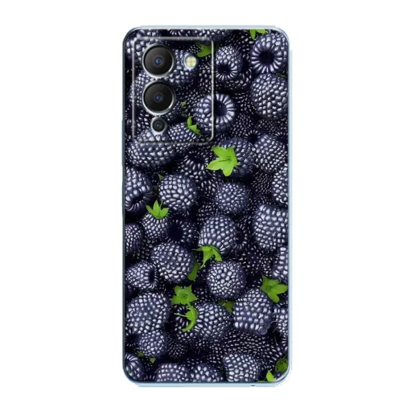 Чехол с принтом «Ежевика» для Infinix Note 12 (G96)