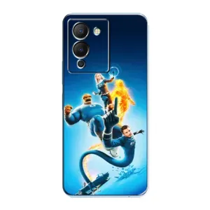 Чехол с принтом Фантастическая четверка для Infinix Note 12 (G96) (Герои Фантастическая Четверка)