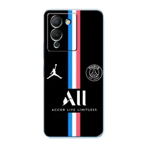 Чехлы PSG для Infinix Note 12 (G96) (AlphaPrint) (футболка ПСЖ)