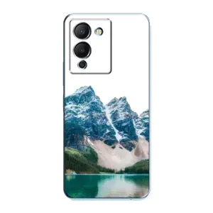 Силиконовый чехол с КАРТИНКАМИ лето для Infinix Note 12 (G96) (AlphaPrint) (Гори)