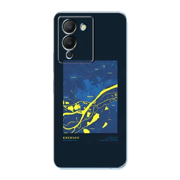 Чехол с принтом «Херсон» для Infinix Note 12 (G96)