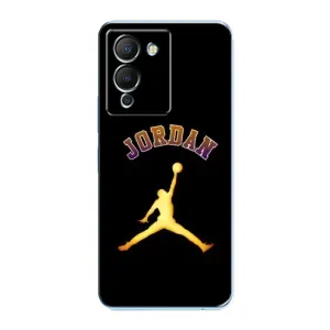 Чехлы для Infinix Note 12 (G96) - с картинкой JORDAN (AlphaPrint) (Jordan Gold)