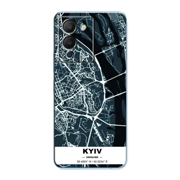 Чехол с принтом «Киев» для Infinix Note 12 (G96)