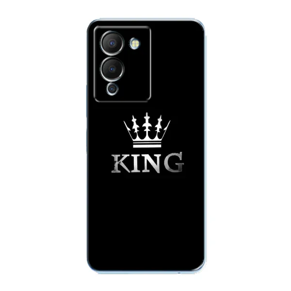 Чехол с принтом «KING» для Infinix Note 12 (G96) Чехол с принтом «KING» для Infinix Note 12 (G96)