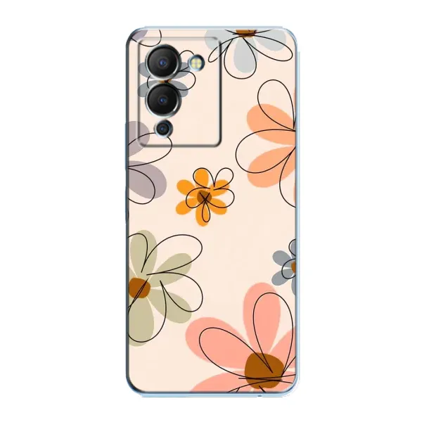 Чехол с принтом «Разноцветные цветы» для Infinix Note 12 (G96) Чехол с принтом «Разноцветные цветы» для Infinix Note 12 (G96)