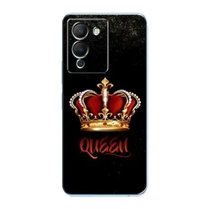 Чехол с Короной Инфиникс Ноут 12 (G96) - (AlphaPrint) (Корона короля)