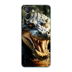 Чохол з картинкою 'Хижаки' для Infinix Note 12 (G96) (Небезпечний крокодил)