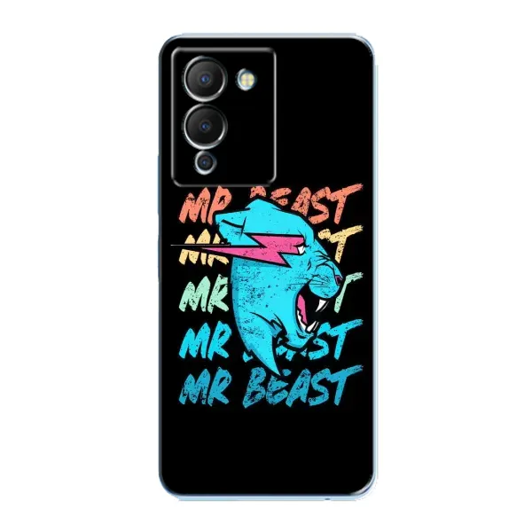 Чехол с принтом «logo Mr beast» для Infinix Note 12 (G96)