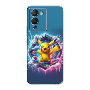 Чохол з Пікачу на Infinix Note 12 (G96) (Лого Пікачу)