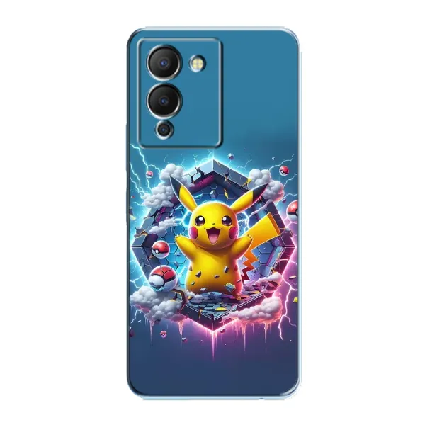 Чохол з принтом «Лого Пікачу» для Infinix Note 12 (G96) Чохол з принтом «Лого Пікачу» для Infinix Note 12 (G96)