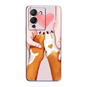 Чехлы с собаками для Infinix Note 12 (G96) (VPrint) (Любовь к собакам)