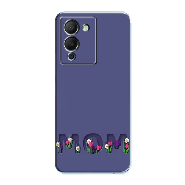 Чехол с принтом «Мама в цветах» для Infinix Note 12 (G96)