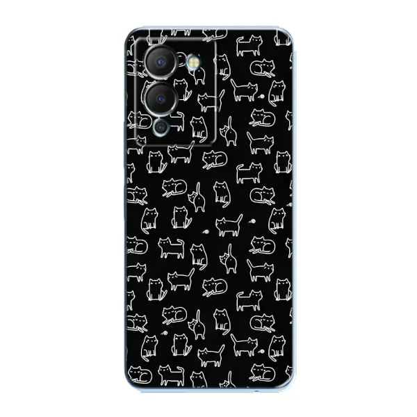 Чохол з принтом «Маленькі котики» для Infinix Note 12 (G96)