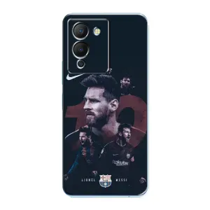 Чехлы Месси для Infinix Note 12 (G96) (AlphaPrint) (Месси 10)
