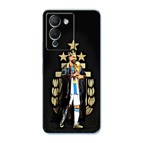 Чохол з принтом «Мессі Король» для Infinix Note 12 (G96)