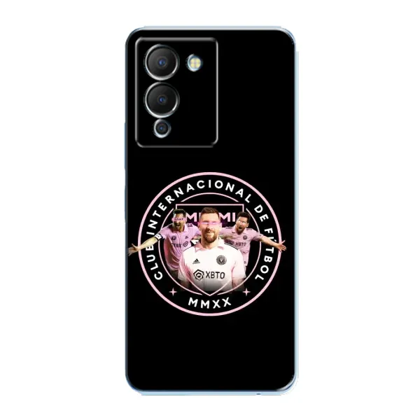 Чехол с принтом «Месси в лого» для Infinix Note 12 (G96) Чехол с принтом «Месси в лого» для Infinix Note 12 (G96)