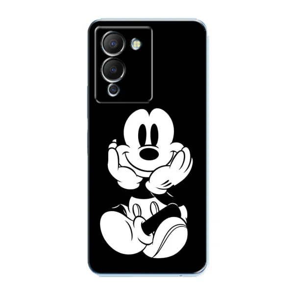 Чехол с принтом «Микки на черном» для Infinix Note 12 (G96)