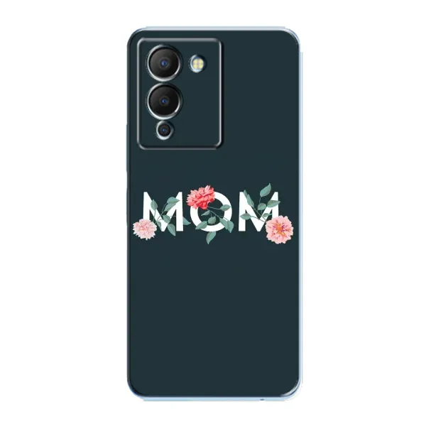 Чехол с принтом «Mom дизайн» для Infinix Note 12 (G96)