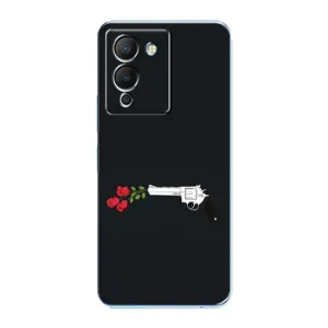 Чехлы (ART) Цветы на Infinix Note 12 (G96) (VPrint) (Неожиданные цветы)