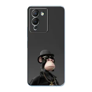 Чехлы с Обезьянами NFT для Infinix Note 12 (G96) (AlphaPrint) (Обезьяна NFT)