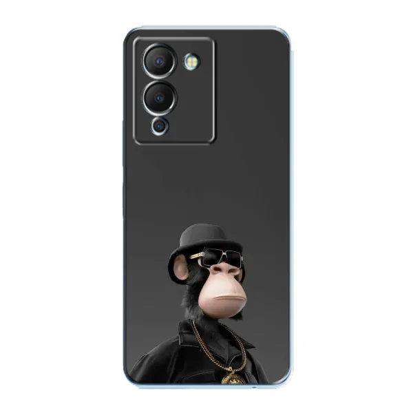 Чохол з принтом «Мавпа NFT» для Infinix Note 12 (G96)