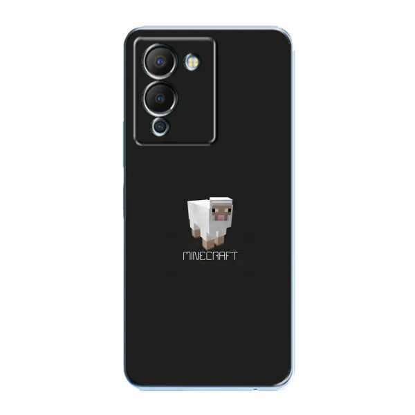 Чехол с принтом «Овечка Майнкрафт» для Infinix Note 12 (G96)
