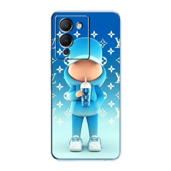 Чехол с принтом «Парень LV» для Infinix Note 12 (G96)