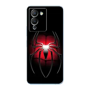 Чехол с человеком пауком для Infinix Note 12 (G96) - (AlphaPrint) (Паук марвел)