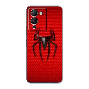 Чехол с человеком пауком для Infinix Note 12 (G96) - (AlphaPrint) (Паук Марвел)