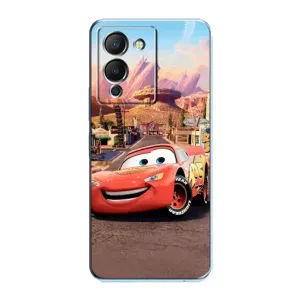 Силиконовый чехол Маквин для Infinix Note 12 (G96) (Радиаторный Спрингс Маквин)