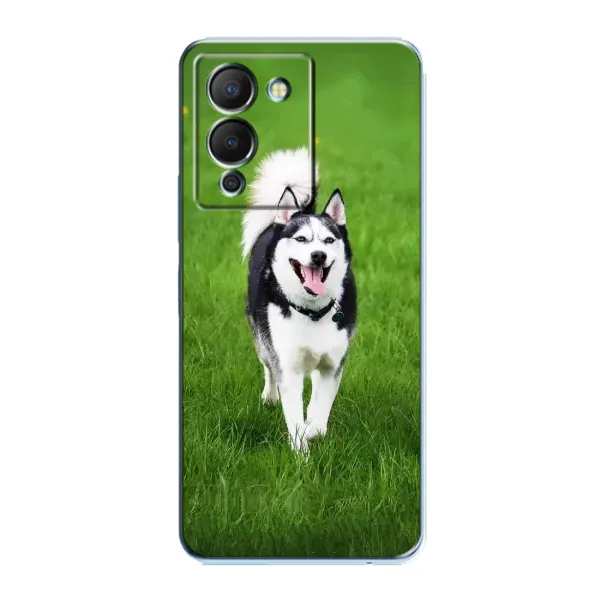 Чехол с принтом «Радостный Хаски» для Infinix Note 12 (G96) Чехол с принтом «Радостный Хаски» для Infinix Note 12 (G96)