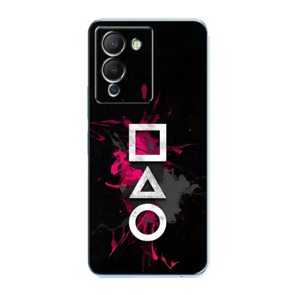 Чохол з принтом «Символи Гра кальмара» для Infinix Note 12 (G96)