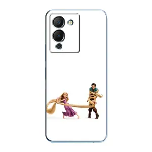 Чехол Рапунцель для Infinix Note 12 (G96) (Рапунцель и Флин)