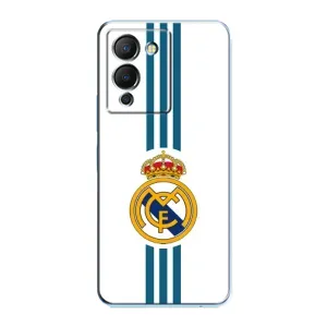 ФК Реал Мадрид чехлы для Infinix Note 12 (G96) (AlphaPrint) (Реал Мадрид на белом)