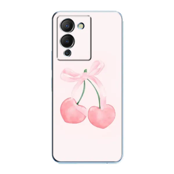 Чохол з принтом «Рожеві вишні» для Infinix Note 12 (G96)