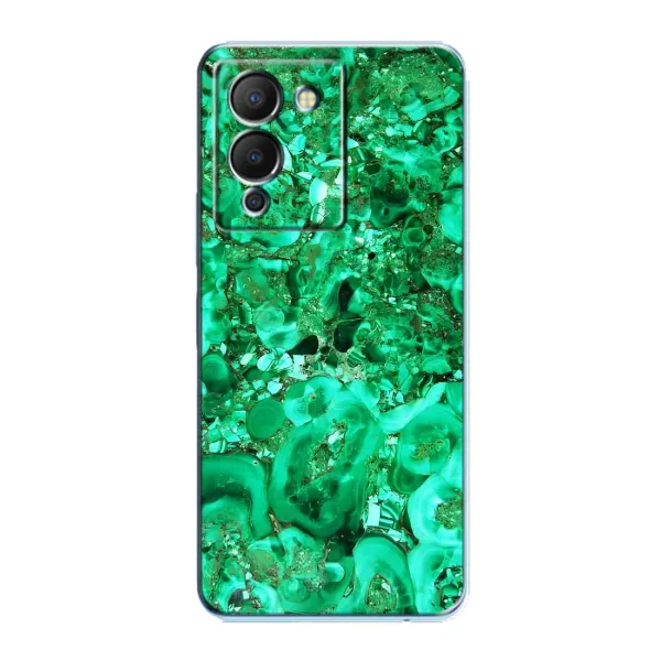 Чехол с принтом «Салатный Мрамор» для Infinix Note 12 (G96)
