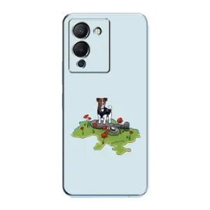 Чехлы с картинкой собаки Патрон для Infinix Note 12 (G96) (AlphaPrint) (Сапер Пес)